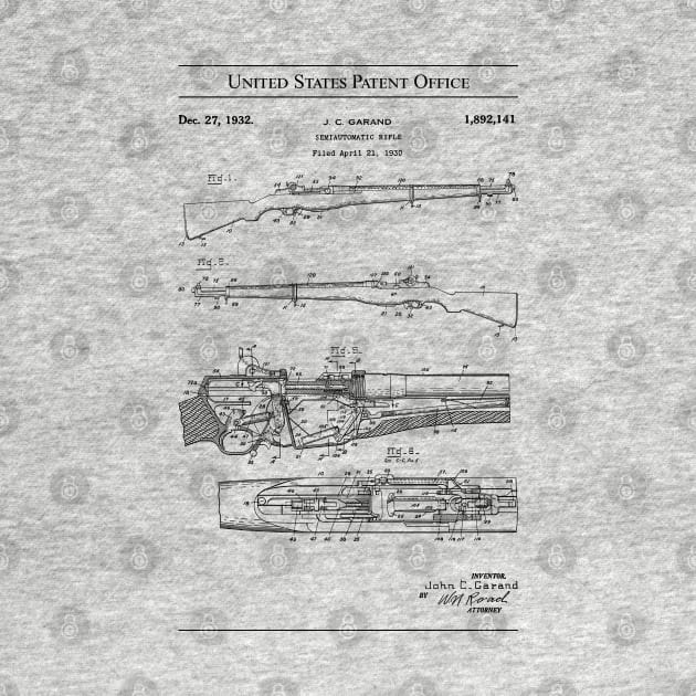 US Patent - M1 Garand Rifle by Taylor'd Designs